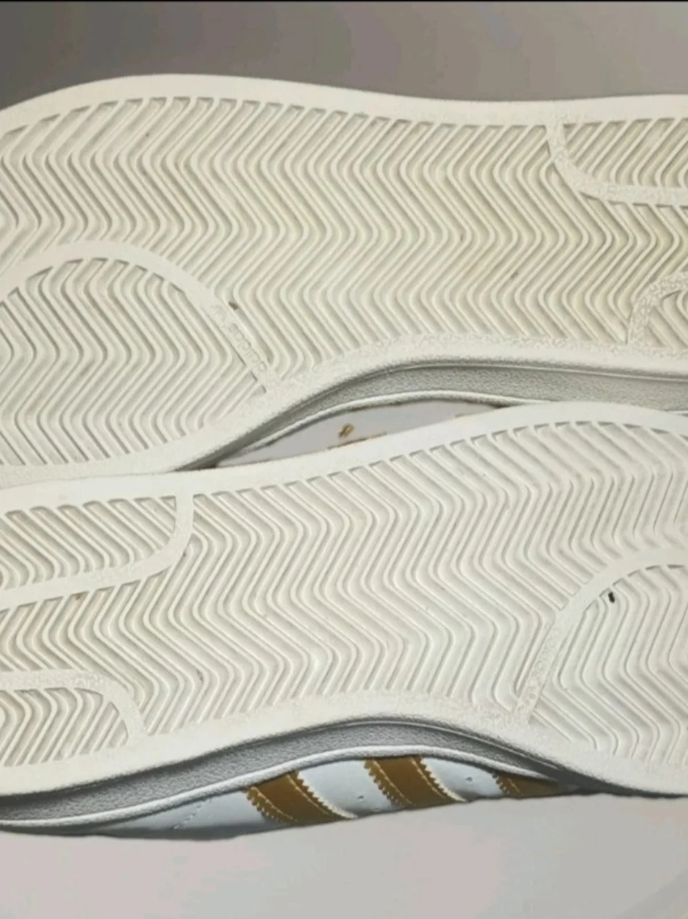 Adidas Superstar Men’s Leather Sneakers - White/Gold 2018